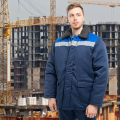 Куртка рабочая утепленная Спрут Бригадир 56-58 рост 182-188 см темно-синяя - фото 5
