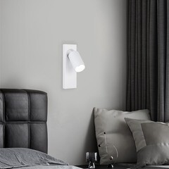 Спот светодиодный настенный Eurosvet Flank 4200 К 5 Вт 1 кв.м белый IP20 (a059096) - фото 3