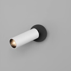 Спот светодиодный Eurosvet Pin 4200 К 3 Вт 1 кв.м черный/белый IP20 (a058951) - фото 8