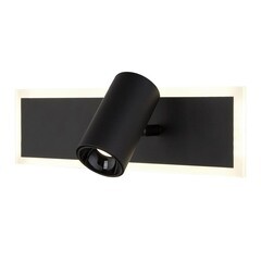 Спот светодиодный настенный Eurosvet Binar 4200 К 15 Вт 2 кв.м черный IP20 (a058689) - фото 1