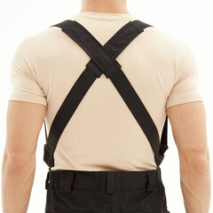 Костюм мужской защитный Inruska Twin 48-50 рост 182-188 см черный - фото 3