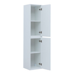 Пенал Lavelly Cube 35 см подвесной белый глянец - фото 10