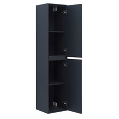 Пенал Lavelly Cube 35 см подвесной графит матовый - фото 4