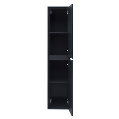 Пенал Lavelly Cube 35 см подвесной графит матовый - фото 10