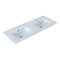 Раковина для тумбы Aquanet Flat 120 см двойная (254367)