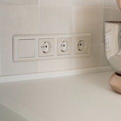 Выключатель Werkel одноклавишный встраиваемый перламутровый рифленый (a051168) - фото 7