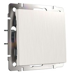 Выключатель Werkel одноклавишный встраиваемый перламутровый рифленый (a051168) - фото 1