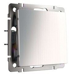 Изображение товара Выключатель Werkel одноклавишный встраиваемый никель (a051082)