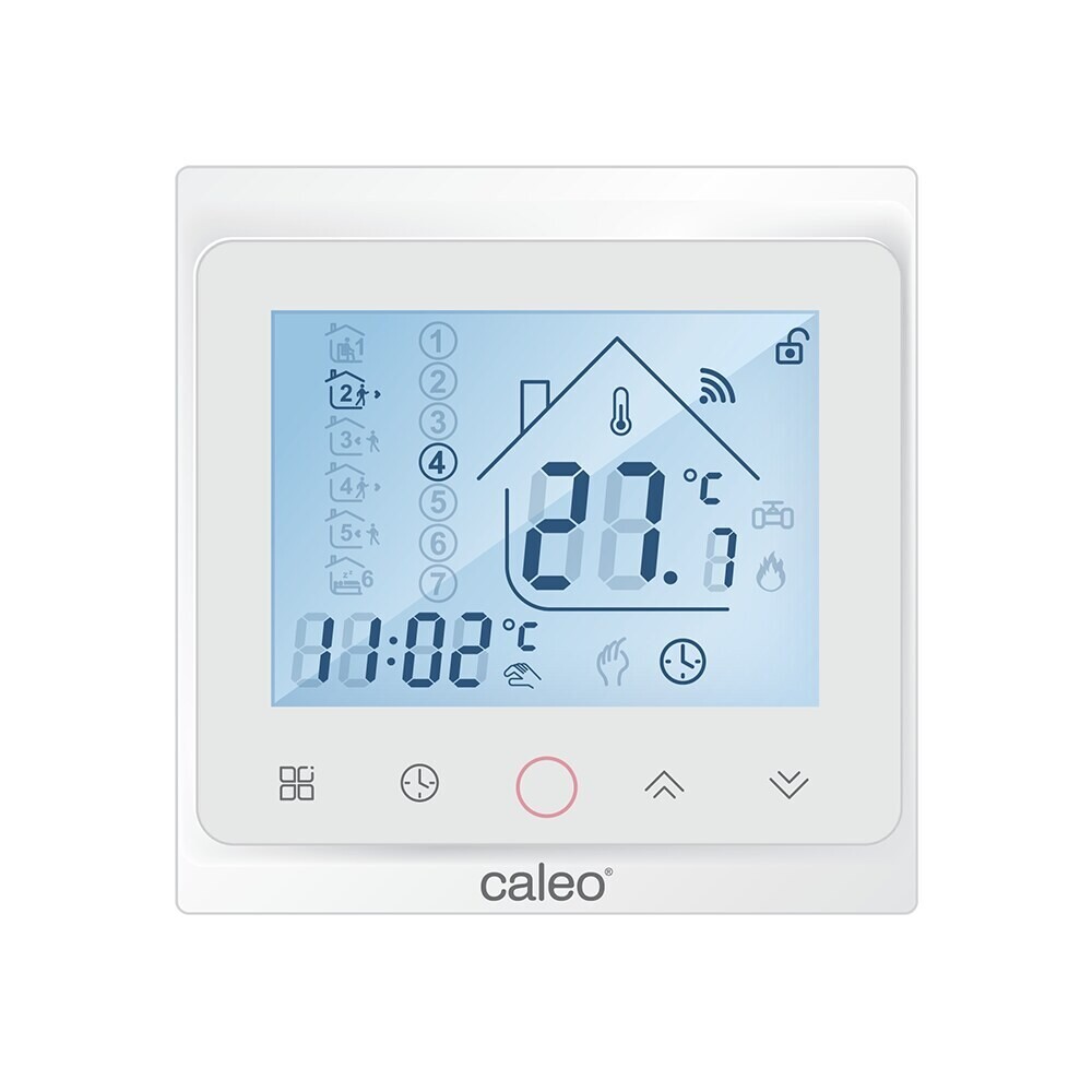 Изображение товара Цифровой программируемый терморегулятор Caleo С936 Wi-Fi для теплого пола