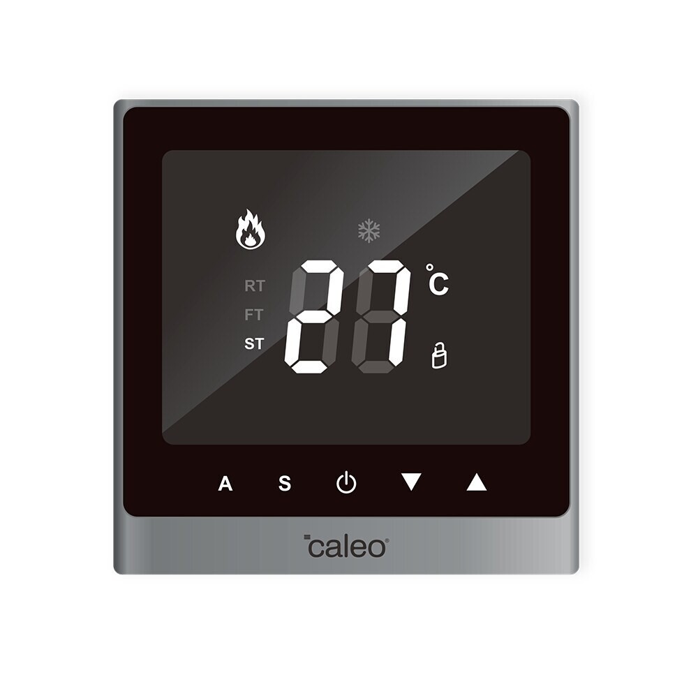 Изображение товара Терморегулятор цифровой для теплого пола Caleo С732 серебро