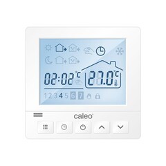 Изображение товара Терморегулятор цифровой программируемый для теплого пола Caleo SM930 белый