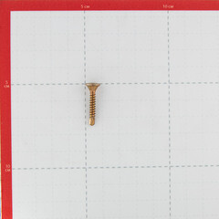 Саморезы универсальные для аквапанелей 25x3,9 мм SB Кнауф желтые (250 шт.) - фото 4