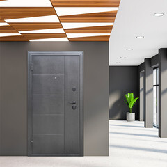 Дверь входная Форпост Олимп левая антик серебро - светло-серый 960х2050 мм - фото 6