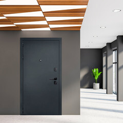 Дверь входная Дверной континент Брест левая антик серебро - белый матовый 860х2050 мм - фото 4