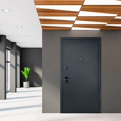 Дверь входная Дверной континент Брест правая антик серебро - белый матовый 860х2050 мм - фото 4