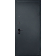 Дверь входная Дверной континент Брест правая антик серебро - белый матовый с зеркалом 960х2050 мм - фото 5