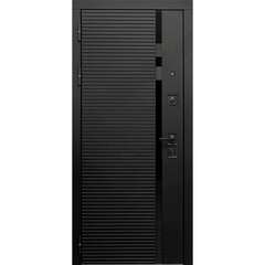 Дверь входная Дверной континент Палермо левая черный кварц - ясень белый софт 860х2050 мм - фото 5