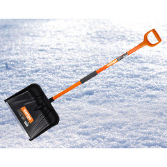 Лопата снеговая Amigo полипропилен с алюминиевым черенком 1400х450 мм (78000) - фото 4