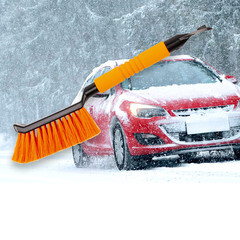 Щетка-скребок автомобильная для снега и льда 480 мм Amigo - фото 2