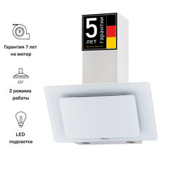 Кухонная вытяжка наклонная Krona Liva 600 White S 60 см белая - фото 3