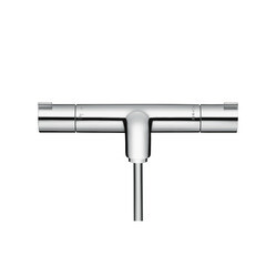 Смеситель для ванны Hansgrohe Ecostat хром термостатический с коротким изливом без лейки (13201000) - фото 5