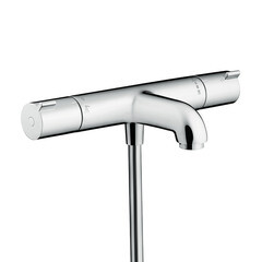 Смеситель для ванны Hansgrohe Ecostat хром термостатический с коротким изливом без лейки (13201000) - фото 4