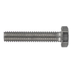 Болт нержавеющая сталь M6x30 мм DIN 933 (5 шт.) - фото 1