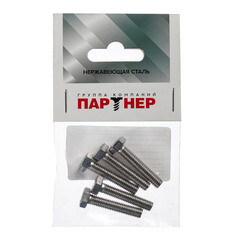 Болт нержавеющая сталь M6x30 мм DIN 933 (5 шт.) - фото 2