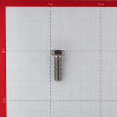 Болт нержавеющая сталь M8x25 мм DIN 933 (4 шт.) - фото 3