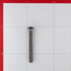 Болт нержавеющая сталь M8x60 мм DIN 933 (2 шт.) - фото 2