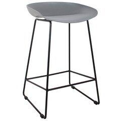 Изображение товара Стул полубарный Neo серый (FR 0699)