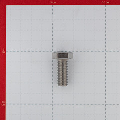 Болт нержавеющая сталь M10x25 мм DIN 933 (4 шт.) - фото 4