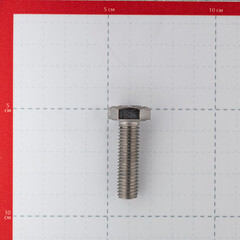 Болт нержавеющая сталь M10x35 мм DIN 933 (2 шт.) - фото 4