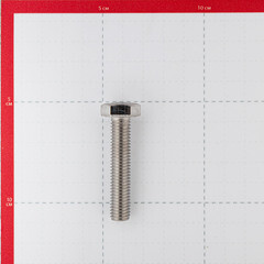 Болт нержавеющая сталь M10x50 мм DIN 933 (2 шт.) - фото 4