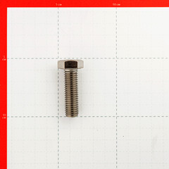 Болт нержавеющая сталь M12x40 мм DIN 933 (2 шт.) - фото 2