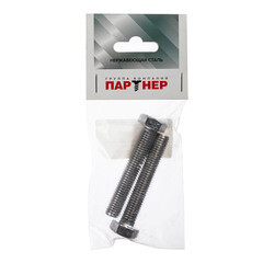 Болт нержавеющая сталь M12x70 мм DIN 933 (2 шт.) - фото 3