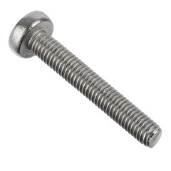 Винт нержавеющая сталь M3x20 мм DIN 7985 полукруглая головка (14 шт.) - фото 2