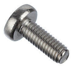 Винт нержавеющая сталь M3x8 мм DIN 7985 полукруглая головка (14 шт.) - фото 3