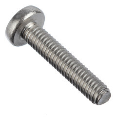 Винт нержавеющая сталь M4x20 мм DIN 985 полукруглая головка (10 шт.) - фото 2