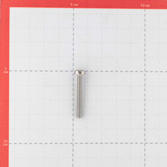 Винт нержавеющая сталь M4x30 мм DIN 7985 полукруглая головка (10 шт.) - фото 3