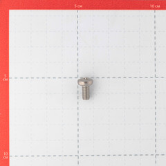 Винт нержавеющая сталь M5x10 мм DIN 7985 полукруглая головка (10 шт.) - фото 2