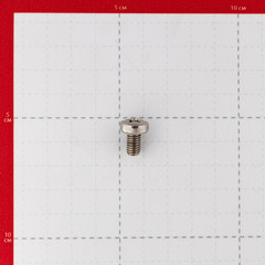 Винт нержавеющая сталь M6x10 мм DIN 7985 полукруглая головка (6 шт.) - фото 3