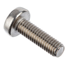 Винт нержавеющая сталь M6x20 мм DIN 7985 полукруглая головка (6 шт.) - фото 2