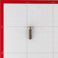 Винт нержавеющая сталь M6x20 мм DIN 7985 полукруглая головка (6 шт.) - фото 3