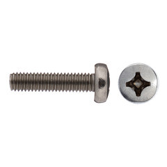 Изображение товара Винт нержавеющая сталь M6x25 мм DIN 7985 полукруглая головка (4 шт.)