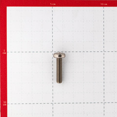 Винт нержавеющая сталь M6x25 мм DIN 7985 полукруглая головка (4 шт.) - фото 3