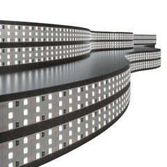 Лента светодиодная SMD 2835 6500К 24 В 26 Вт/м 5 м IP20 трехрядная Elektrostandard (a062580) - фото 1