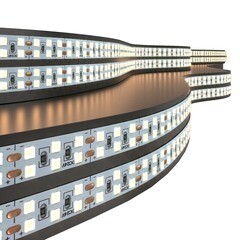 Изображение товара Лента светодиодная SMD 2835 3300К 24 В 18 Вт/м 5 м IP20 двухрядная Elektrostandard (a061089)