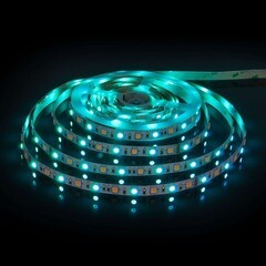 Лента светодиодная SMD 5050 Elektrostandard (a053728) 3300К RGB свет 14,4 Вт 24 В IP20 5 м - фото 2