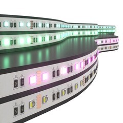 Лента светодиодная SMD 5050 Elektrostandard (a053703) 6500К RGB свет 24 Вт 24 В IP20 5 м - фото 1